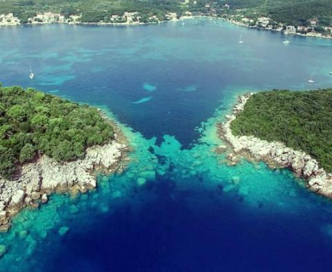 Île unique à vendre dans son ensemble dans la région de Dubrovnik à seulement 500 mètres du port continental le plus proche 