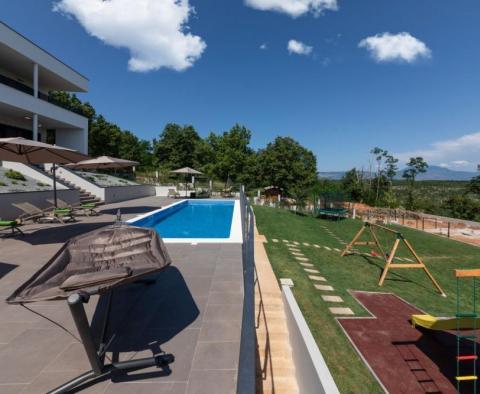 Fantastic modern villa with heated swimming pool and open sea views in Labin area - pic 17