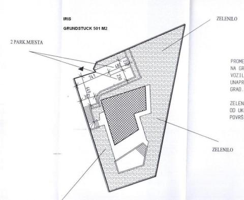 Telek Brsecben 11 villa építési engedéllyel, fantasztikus, zavartalan kilátással a tengerre - pic 20