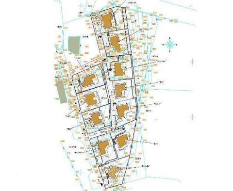 Land plot in Brsec with building permit for 11 villas, fantastic unobstructed sea views - pic 23