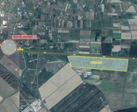 Spacious land plot for sale in Ivanićgrad near Zagreb 