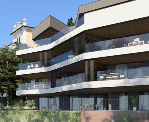 Szuper-luxus apartmanok Abbáziában medencével - pic 8