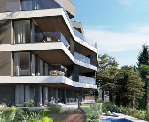Szuper-luxus apartmanok Abbáziában medencével - pic 10