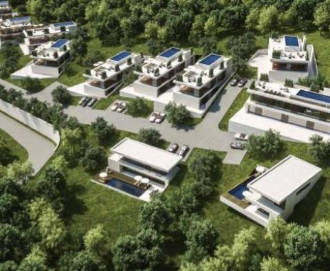 Projekt 12 luxusních vil v Opatiji s fantastickým výhledem na moře/ nebo 2 vil a 30 apartmánů - pic 12
