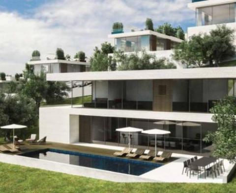 Projekt 12 luxusních vil v Opatiji s fantastickým výhledem na moře/ nebo 2 vil a 30 apartmánů - pic 13