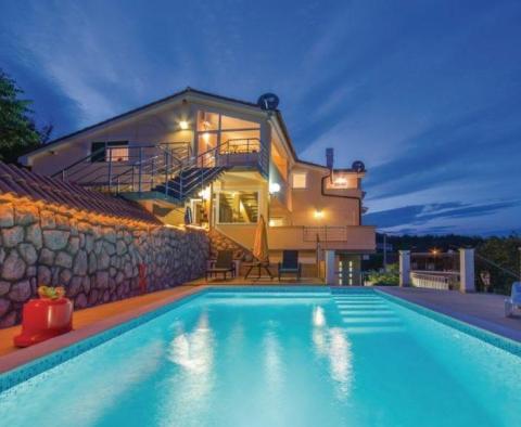 Schöne Villa in Veprinac mit Swimmingpool und fantastischem Meerblick - foto 6