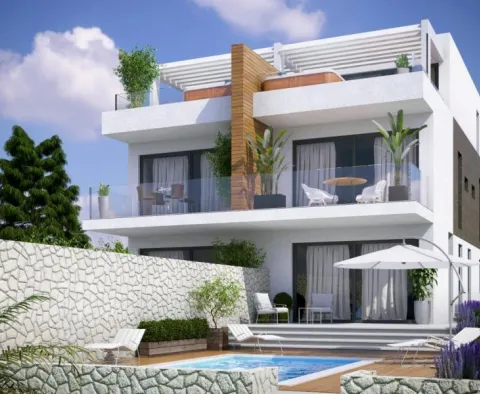 Dwupoziomowy penthouse z tarasem na dachu w Pag w Novalji - pic 4 Dwupoziomowy penthouse z tarasem na dachu w Pag w Novalji - pic 4