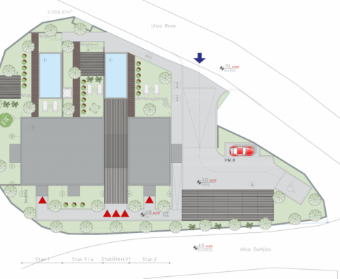 Cztery superluksusowe apartamenty na Krku w Malinskiej, w rejonie Rova, zaledwie 50 metrów od morza - pic 13