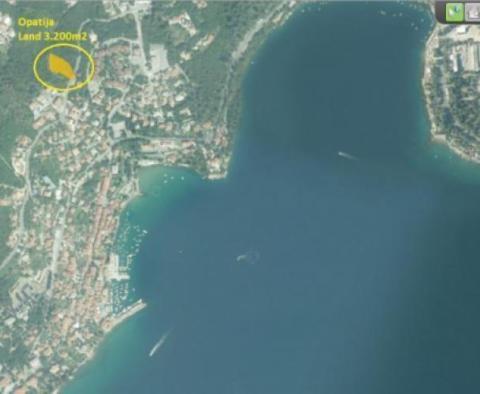 Terrain à Volosko avec vue sur la mer à seulement 330 mètres de la mer - pic 15