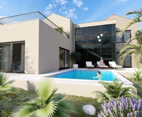 New villa with pool in the centre of Sibenik (project) - pic 4