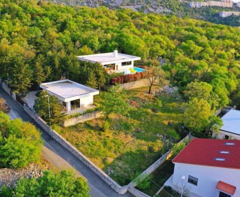 Villa à Kostrena avec belle vue mer sur un grand terrain de 2200 m². - pic 5