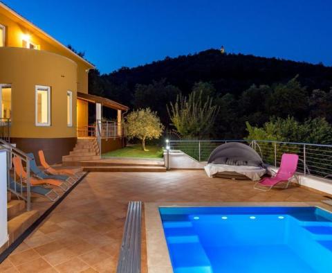 Vacation villa with pool over Opatija in Veprinac - pic 6