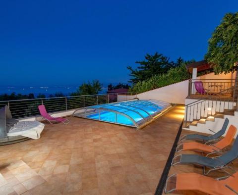 Vacation villa with pool over Opatija in Veprinac - pic 8
