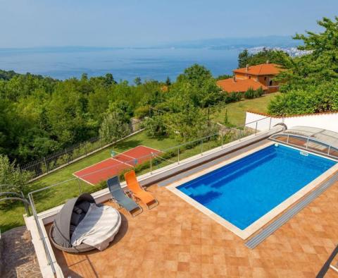 Rekreační vila s bazénem nad Opatijí v Veprinac - pic 21