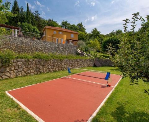 Rekreační vila s bazénem nad Opatijí v Veprinac - pic 22