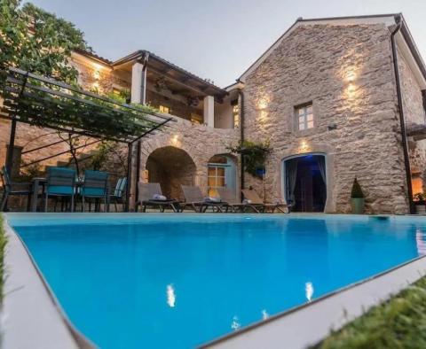 Élégante villa design en pierre de 4 chambres avec piscine, Crikvenica - pic 4
