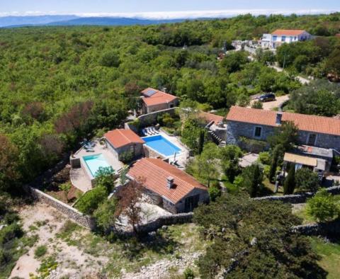 Фантастическое поместье на острове Крк с двумя каменными виллами и видом на море в стиле Прованс - фото 3