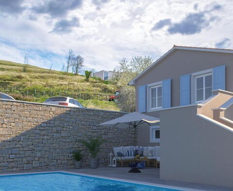 Schöne Villa mit Pool und Blick auf Weinberge und Olivenhaine in der Gegend von Momjan - foto 3