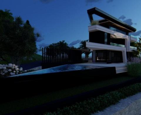 Villa ultramoderne en construction à Lovran 