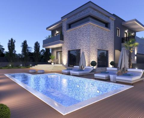 Luxury villa under construction in Tribunj just 200 meters from the sea 