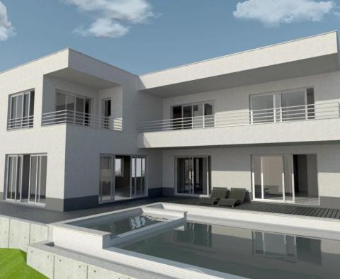 Neue Villa mit Pool und Panoramameerblick in Crikvenica 