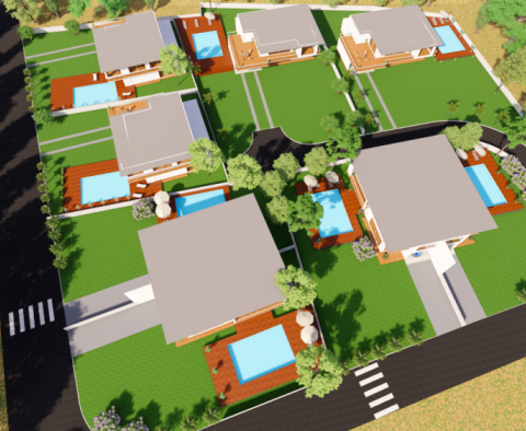 Land plot in Poreč area, ideal for investors, pefrect to build modern villas, 5.377m2 - pic 3