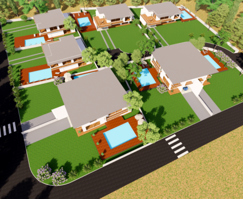 Land plot in Poreč area, ideal for investors, pefrect to build modern villas, 5.377m2 - pic 4
