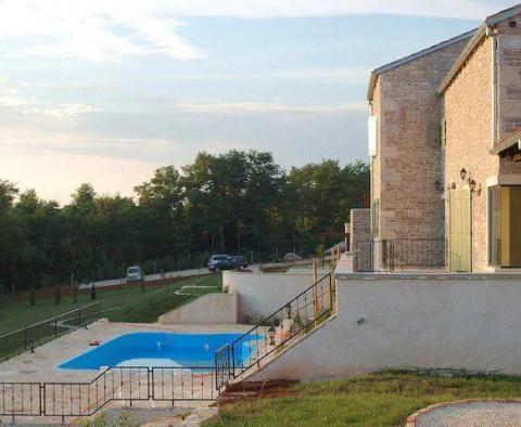 Villa forteresse en pierre solide avec piscine dans la région de Motovun - pic 18