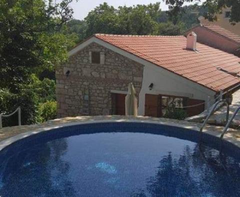 Zwei traditionelle Steinhäuser mit Swimmingpool in Tribanj über Crikvenica - foto 3