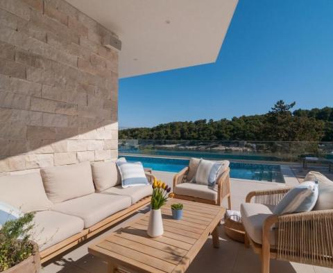 Merveilleuse villa nouvellement construite sur l&#39;île de Brac avec piscine et belles vues - pic 7