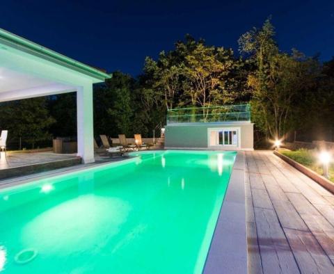 Neue Villa im authentischen Stil mit Pool und angelegtem Garten in Labin - foto 24