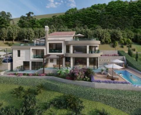 Terrain avec projet de villa de luxe à Moscenice - pic 9