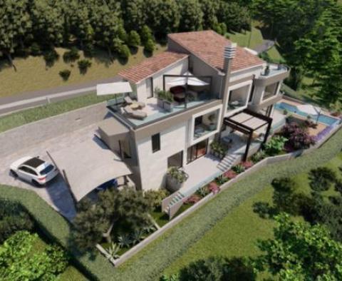 Terrain avec projet de villa de luxe à Moscenice - pic 10