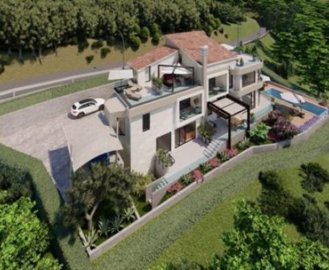 Terrain avec projet de villa de luxe à Moscenice - pic 20