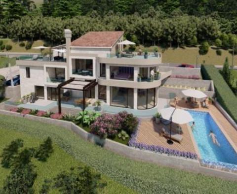 Terrain avec projet de villa de luxe à Moscenice - pic 21