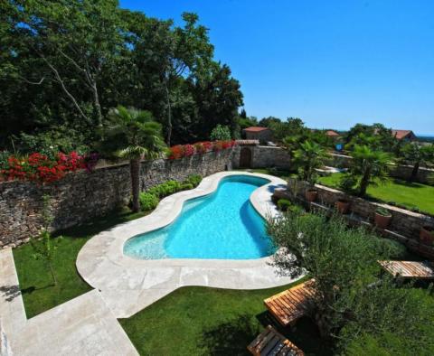 Krásné panství dvou zrekonstruovaných kamenných vil s bazénem v Tinjanu - pic 2