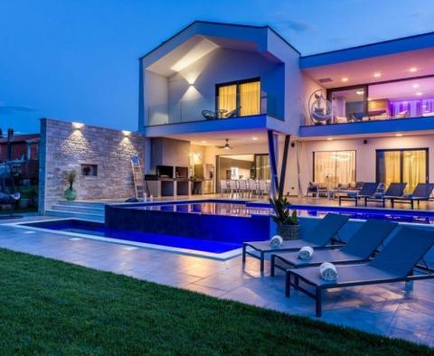 Luxury designer 5***** star villa with sea view in Kastelir, Porec 