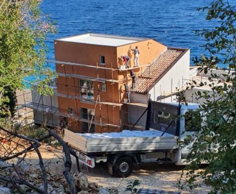Роскошная вилла в Moscenicka Draga на второй линии от моря в стадии строительства - фото 3