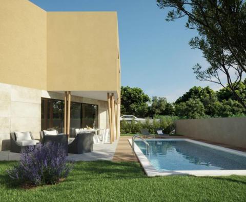 New attached villas with pool and extraordinary architecture in Brtonigla - pic 2