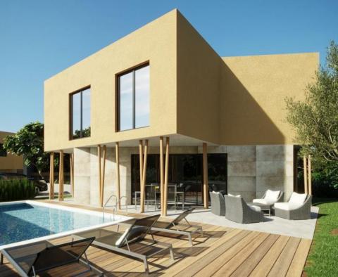 New attached villas with pool and extraordinary architecture in Brtonigla - pic 3