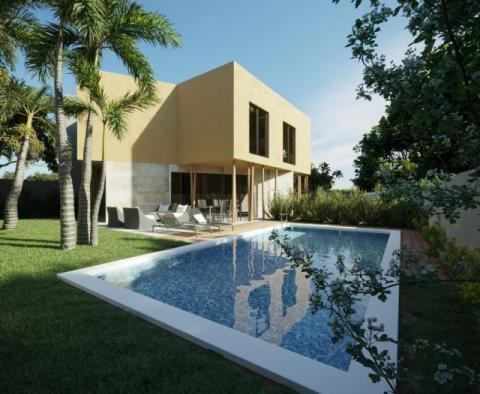 New luxury modern house only 6 kilometers from the sea within a new condo 