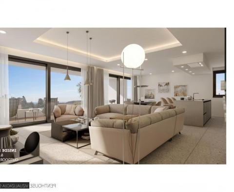 Krásný penthouse na prodej v Rovinji v nové butikové rezidenci 700 metrů od moře - pic 10