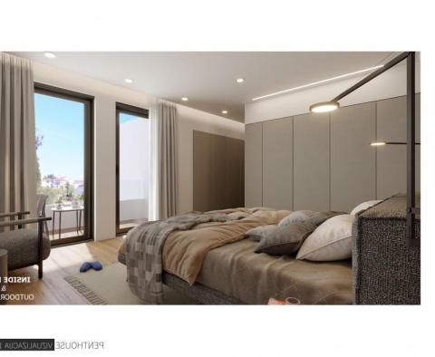 Krásný penthouse na prodej v Rovinji v nové butikové rezidenci 700 metrů od moře - pic 14