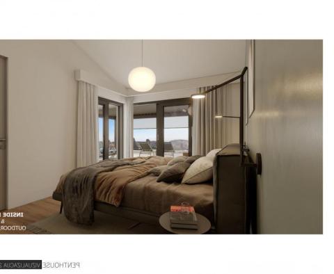 Krásný penthouse na prodej v Rovinji v nové butikové rezidenci 700 metrů od moře - pic 21