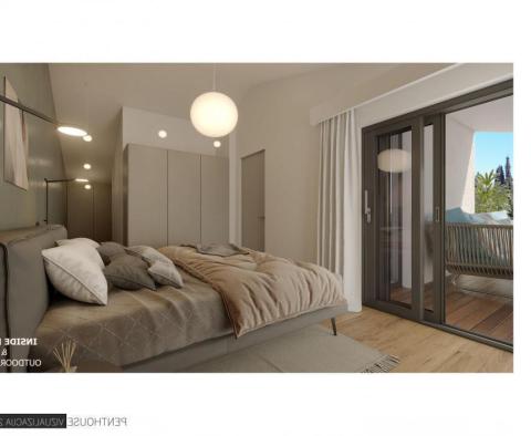 Gyönyörű penthouse eladó Rovinjban egy új butik rezidenciában, 700 méterre a tengertől - pic 22