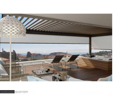 Gyönyörű penthouse eladó Rovinjban egy új butik rezidenciában, 700 méterre a tengertől - pic 26