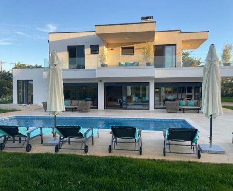 Dramatically attractive villa with pool near Porec 