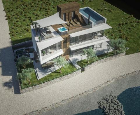 Villa de luxe au premier rang de la mer en construction dans la région de Zadar - pic 7