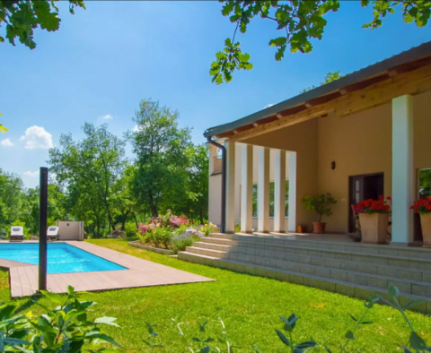 Modernly designed villa with pool on a large garden in Buzet area - pic 37