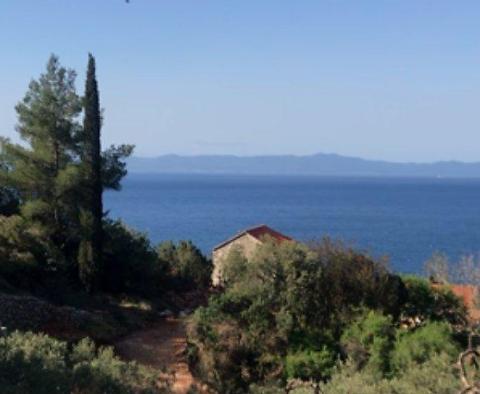 Městský pozemek s panoramatickým výhledem na moře na ostrově Hvar - pic 6